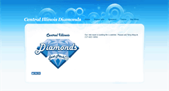 Desktop Screenshot of centralillinoisdiamonds.org